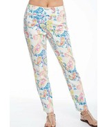 NWT Ladies IBKUL SHARON WHITE MULTI PAISLEY Golf Ankle Pants 6 8 10 &amp; 12 - $1,048.91 MXN