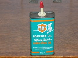 Vintage O.K.’s Oil Household Oil 4 Fluid Ounce - $29.70