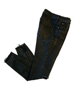 Free People Goldie High Rise Skinny Jeans Womens 28 Distresse Charcoal A... - $518.34 MXN