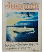 Sheet Music Magazine January 1983 Standard Piano/Guitar - £3.39 GBP