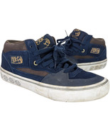 Vans Half Cab Skateboardings Shoes 1992 size 8 INDEPENDENT Logo Navy Blu... - $94.05