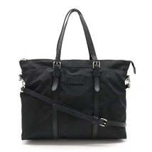 Gucci GG Nylon Leather 2WAY Shoulder Bag - £1,173.43 GBP