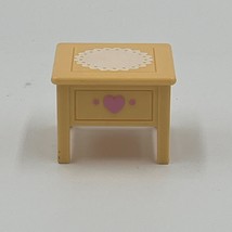 Fisher Price Loving Family Baby Nursery Yellow Nightstand - $17.76 CAD