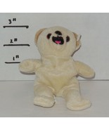 1999 Lever Snuggle Bear 4&quot; Bean bag Plush Stuffed Rare HTF - £7.73 GBP