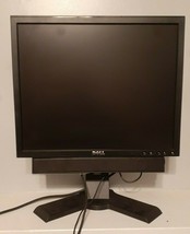 Dell 19&quot; LCD Monitor w/ Stand P190Sf 1280 x 1024 60Hz 5ms Cables &amp; AX510... - £67.94 GBP