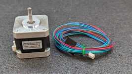 NEMA 17 Stepper Motor 1.7A(U) 1.8deg/step - Wantai 42BYGHW609L20P1-X2 New - $6.99