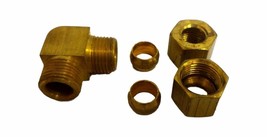Big A Service Line 3-165500 3165500 Brass Elbow Fitting Brand New - £10.03 GBP