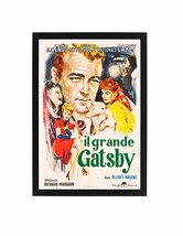 The Great Gatsby Custom Framed Movie Poster - £43.96 GBP+