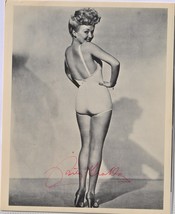 Betty Grable Signed Photo - PIN-UP Girl - How To Marry A Millionaire w/COA - £390.88 GBP