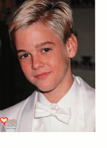 Aaron Carter teen magazine pinup clipping white suit and tie do you reme... - £2.76 GBP