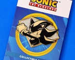Sonic The Hedgehog Chaos Emerald Shadow Golden Series Enamel Pin Figure - £11.87 GBP
