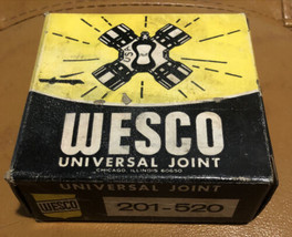 Vtg Wesco Universal Joint 201-520 Quality Engineered Products New Old Stuck - £46.27 GBP