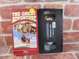 The Great Adventure Jack Palance, Joan Collins, Fred Romer VHS Movie - £7.50 GBP