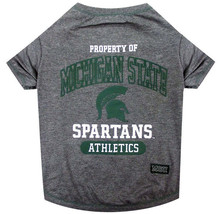 Officially Licensed Michigan State Dog and Cat T-Shirt: Stylish Game-Day Apparel - $13.95