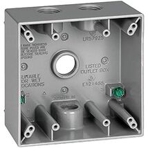 Sigma Engineered Solutions, Gray Sigma Electric 14351 1/2-Inch 4 Hole 2-... - $31.17 CAD