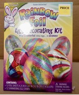 Easter Egg Color Decorating Kit With Wrap Foil &amp; Shimmering Egg Stands 263X - $4.74 CAD