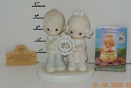 1983 Precious Moments #E-2857 &quot;God Blessed Our Years Together&quot; 25th Rare Enesco - £56.94 GBP