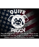 Quite Piggy Pig Crying Funny Car Window Cut Vinyl Decal Sticker US Seller - $9.64 CAD+