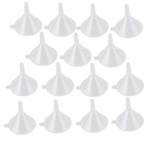 50Pcs Small Funnel,Plastic Mini Funnel For Lab Bottles, Sand Art, Perfumes, Spic - £12.02 GBP