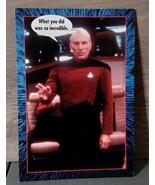 Star Trek Next Generation Shoebox Greeting Hallmark Card 1994 Vtg Stewer... - $282.83 MXN