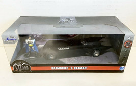 NEW Jada Toys 31705 Batman Animated Series BATMOBILE 1:32 Scale Vehicle &amp; Figure - £16.01 GBP