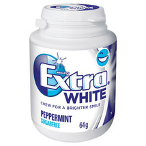 Extra White Gum Bottle (6x64g) - Peppermint - £45.25 GBP
