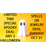 THROUGH OCT 31 HALLOWEEN OFFER! PICK 3 FOR $157 JEWELRY OR SPELLS DEAL D... - €453,09 EUR THROUGH OCT 31 HALLOWEEN OFFER! PICK 3 FOR $157 JEWELRY OR SPELLS DEAL D... - €453,09 EUR