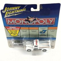 Die Cast Pickup Johnny Lightning Monopoly Reading Railroad White 1940 Ford Truck image 4