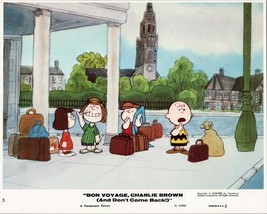 Bon Voyage Charlie Brown original 8x10 inch lobby card Peanuts gang suit... - £23.56 GBP