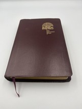 The NIV Rainbow Study Bible 1996 Leather Burgundy Bold Line Color Coded ... - £18.07 GBP