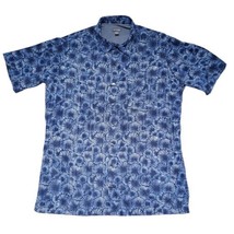 Van Heusen Men&#39;s Size LT 16.5-17 Starburst Pattern 100% Polyester Shirt - £13.42 GBP