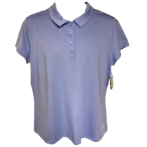 Fila Mens Golf Polo Shirt Blue Short Sleeve Stretch Pullover XL New - $12.83