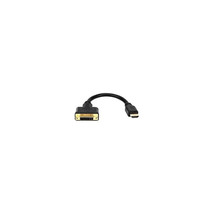 ROCSTOR Y10A171-B1 8IN HDMI TO DVI-D VIDEO CABLE ADAPTER - - $27.51