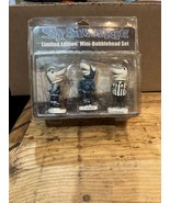 San Jose Sharks Sharkie Mascot 3 Bobble head Set New In Packaging - $84.99