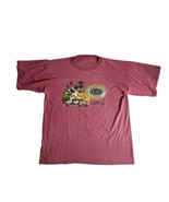 Vintage Camp Mickey Mouse Shirt Genuine Comfort Wear Pink Size XL - $33.72 CAD