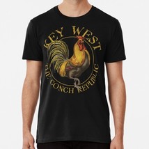 Key West Florida Vintage Rooster Design Souvenir S to 5XL Made in USA T-Shirt - £17.58 GBP