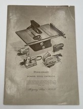1954-55 Montgomery Ward Wards Power Tool Catalog 59 Pages Shop Tools Pow... - £11.86 GBP