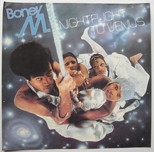 Boney M. 1978 Nightflight To Venus LP Sized Poster 12*12 Inch Caribbean ... - $19.50