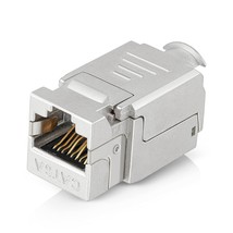 Rj45 Shielded Keystone Jack - 24-Pack - Slim Profile, 90 Degrees, F/Stp ... - $123.99