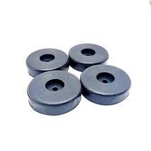 Rubber Equipment Feet 1 5/8&quot; Dia Pads 7/16&quot; Thick for Audio Tools Amps S... - £10.39 GBP+