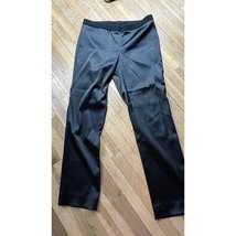 Worth Women Black Silk Pants 4 Wms Fall Winter Dressy New York Designer - $51.43