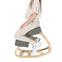Ergonomic Kneeling Chair Rocking Stool Upright Posture Office Furniture ... - £102.27 GBP
