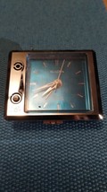 Bulova B6446 Quartz Travel Alarm Clock VTG Made Japan No Box Or Cover Wo... - £8.83 GBP