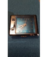 Bulova B6446 Quartz Travel Alarm Clock VTG Made Japan No Box Or Cover Wo... - $223.90 MXN