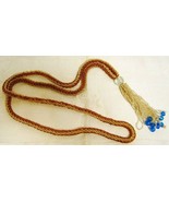 Seed Bead Necklace Vintage 26&quot; Long - £19.98 GBP