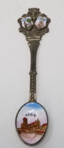 Assisi Italian Spoon Featuring Saint Francis and Scenic Enamel Design Vtg - £8.76 GBP