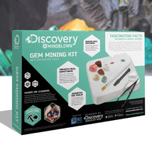 Discovery™ #MINDBLOWN Gemstone Mining Kit, Exploration Block w/ Minerals &amp; Cryst - £15.09 GBP