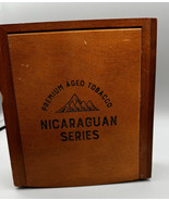 Cigar Box Empty Held A.J. Fernandez Premium Age Series Churchill Maple S... - £7.42 GBP