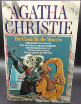 Agatha Christie Five Classic Murder Mysteries Omnibus1985 Complete Fine/Fine Hc - £12.98 GBP