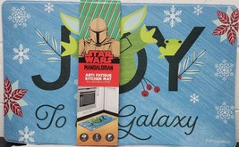 Anti-Fatigue Pvc Floor Mat (18&quot;x30&quot;) Disney,Christmas Star Wars,To The Galaxy,Bb - £19.94 GBP